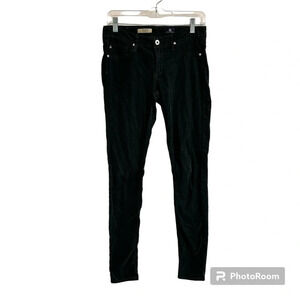 AG Adriano Goldschmied The Legging Super Skinny Green Corduroy Pants Women’s 27R